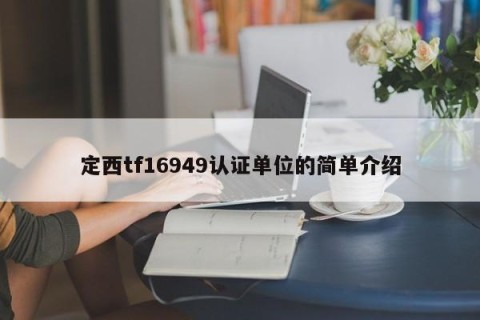 定西tf16949认证单位的简单介绍
