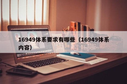 16949体系要求有哪些（16949体系内容）