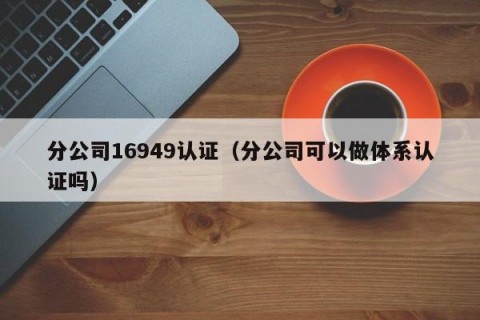 分公司16949认证（分公司可以做体系认证吗）