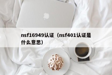 nsf16949认证（nsf401认证是什么意思）