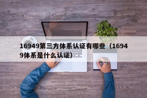 16949第三方体系认证有哪些（16949体系是什么认证）