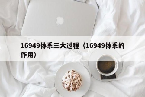 16949体系三大过程（16949体系的作用）